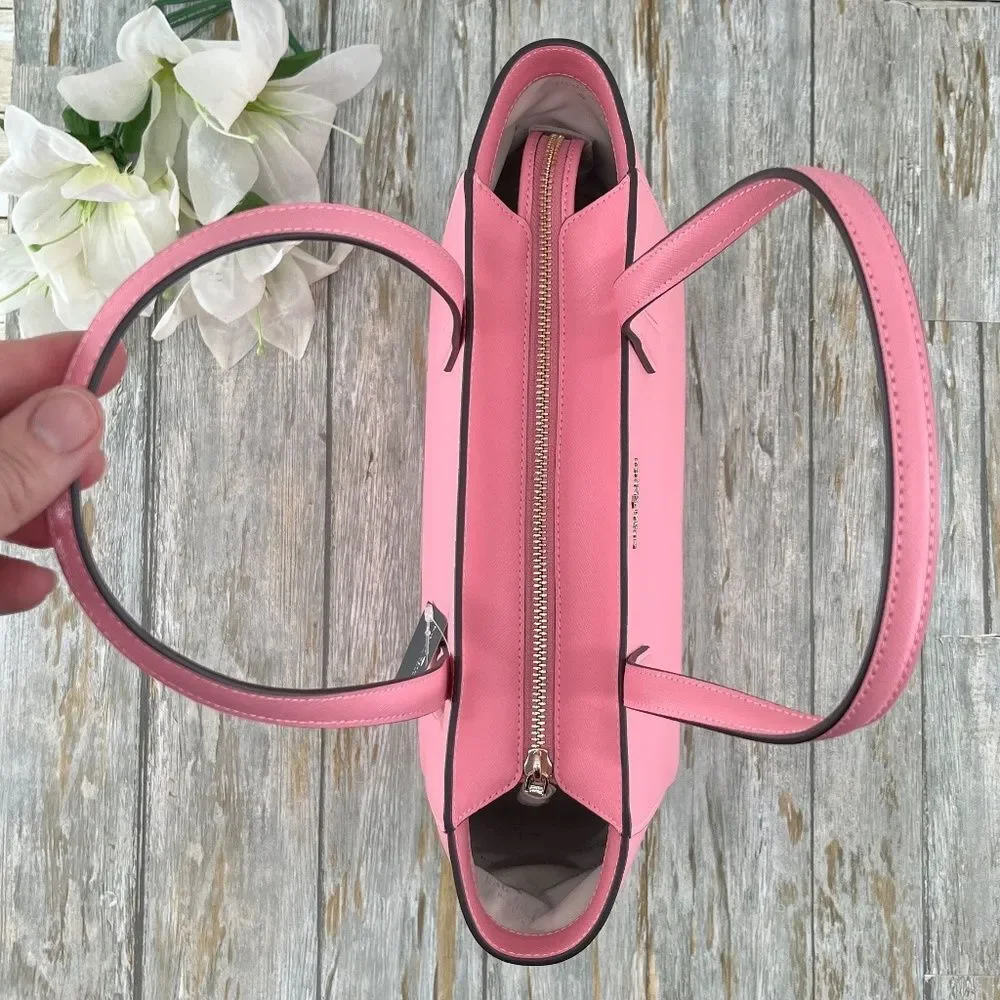 Kate Spade Staci Medium Tote Shoulder Bag Purse Pink